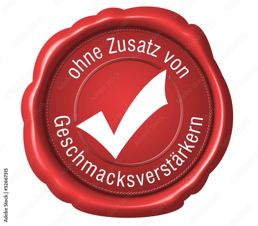 siegel button ohne zusatz von geschmacksverstärkern siegel button ohne zusatz von geschmacksverstärkern