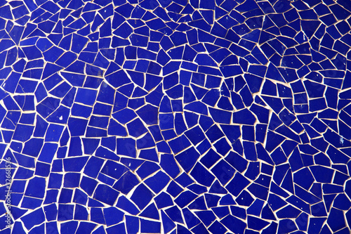 Background of an abstract pattern made with mosaic bits