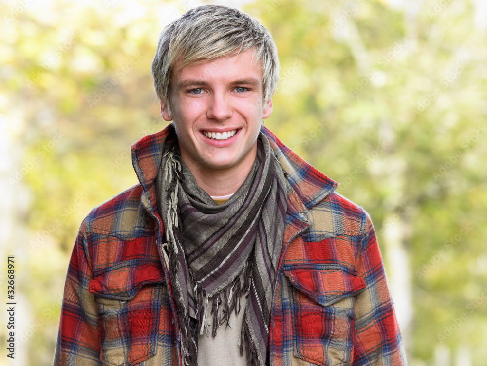 Portrait of young man Portrait of young man