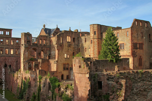 Das Schloss von Heidelberg
