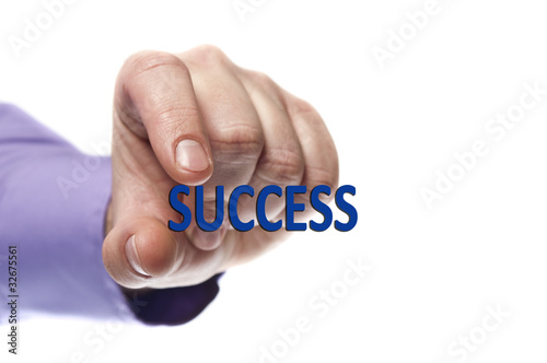 Success word photo