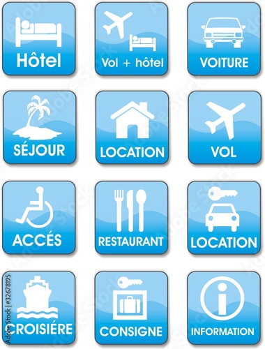 boutons vacances