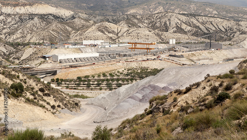 High Speed Railway LIne Construction Murcia to Almeria, Spain photo