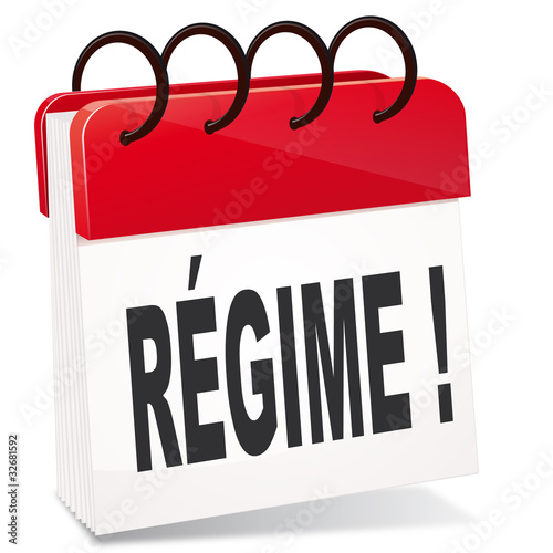 planning de régime