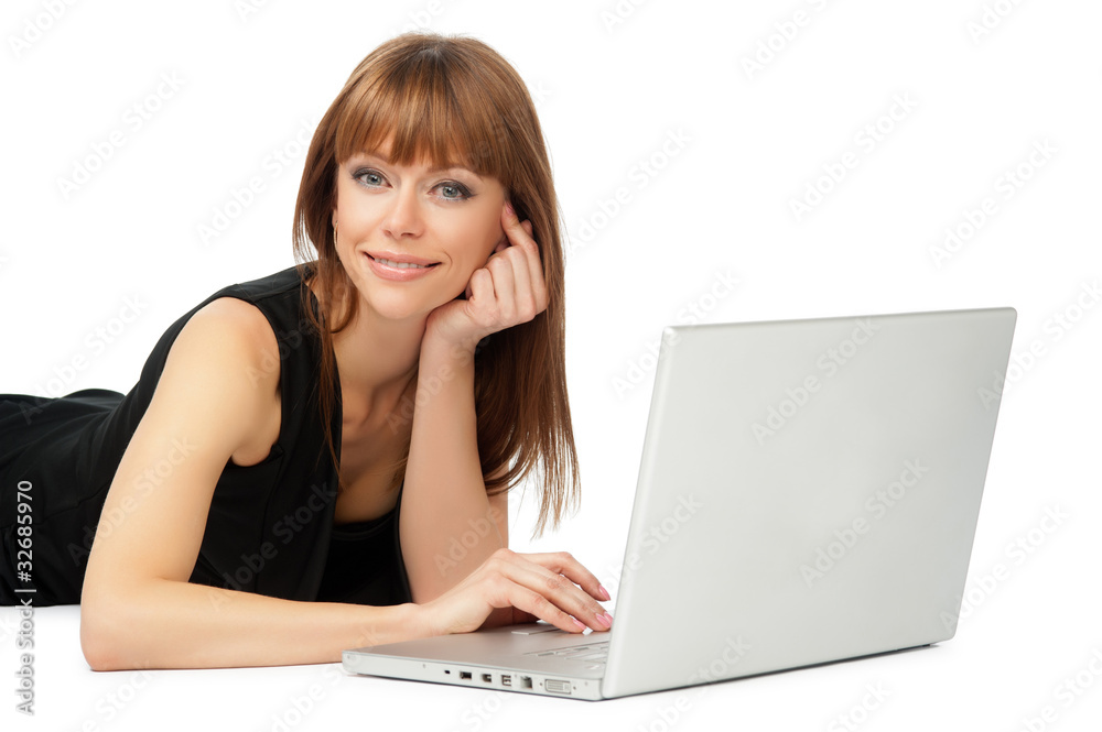 lady and the computer lady and the computer