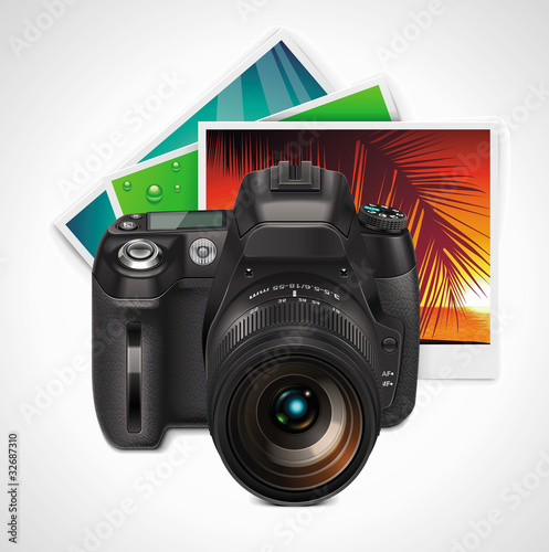 Vector camera and photos XXL icon
