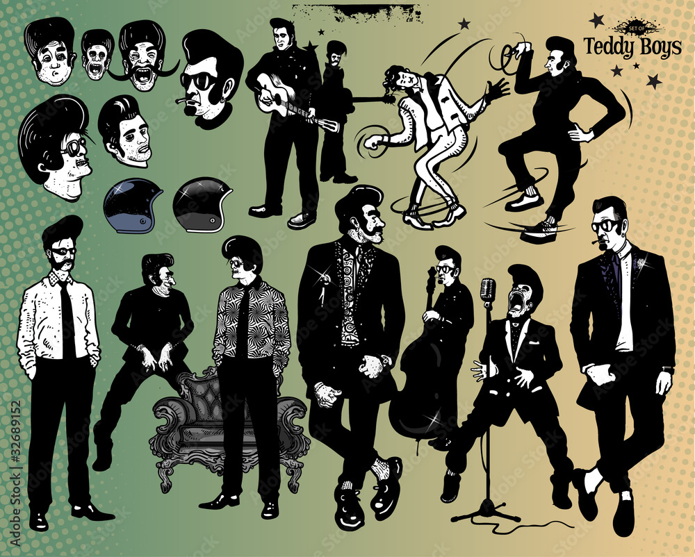 Obraz premium Rock stars - Teddy Boys