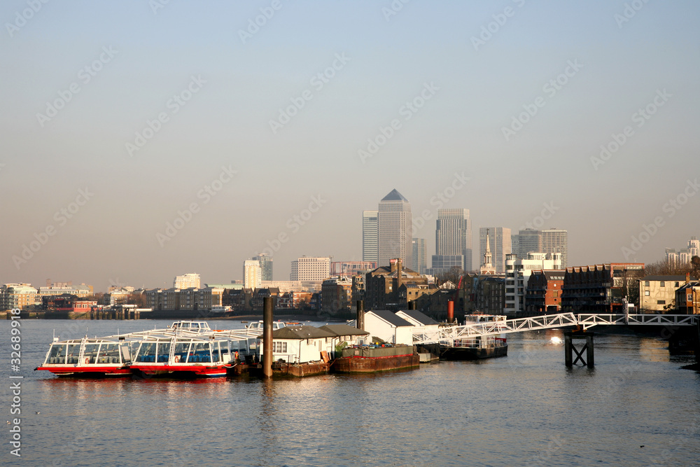 Canary Wharf Skyline