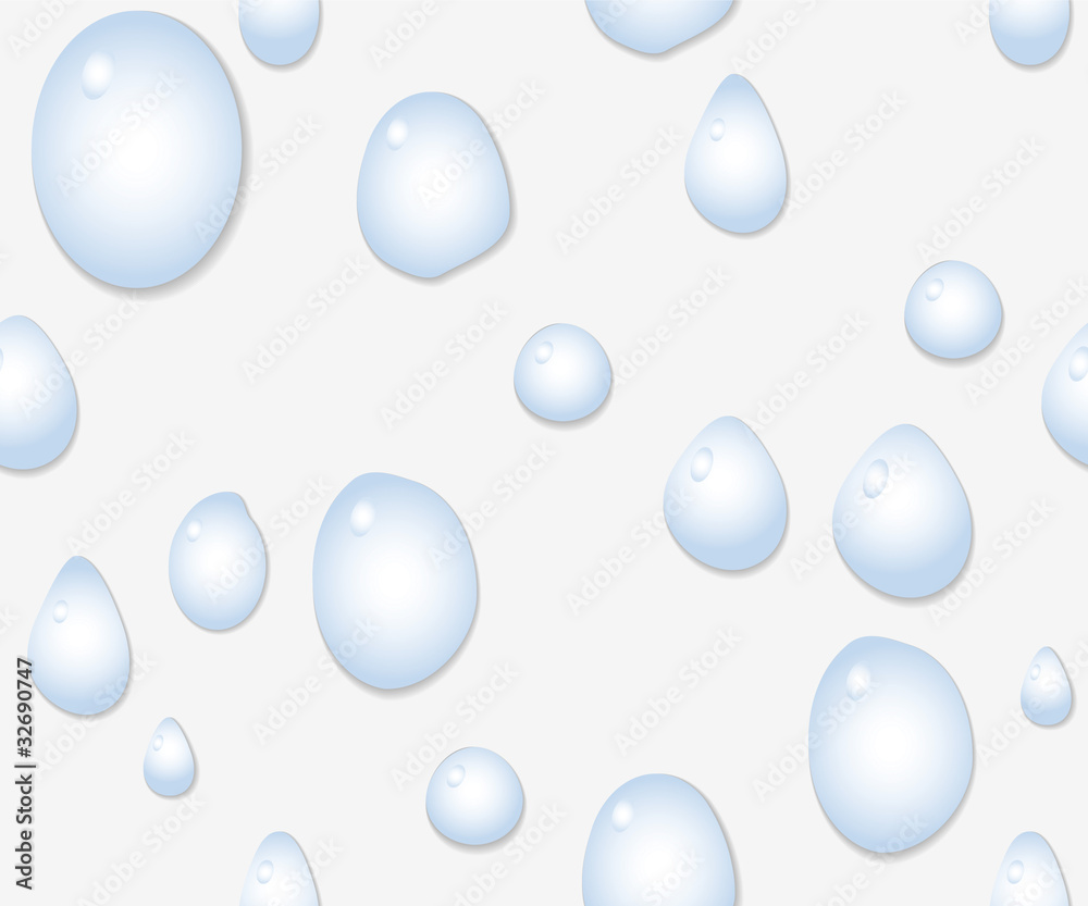 Water drops seamless Water drops seamless