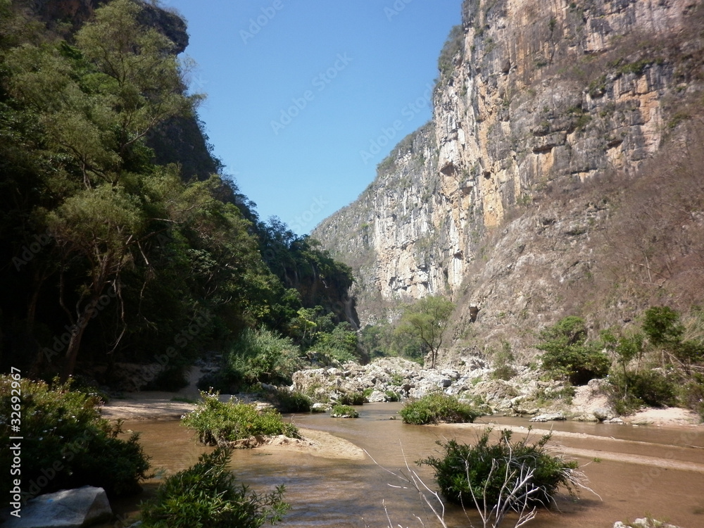 River La Venta canyon