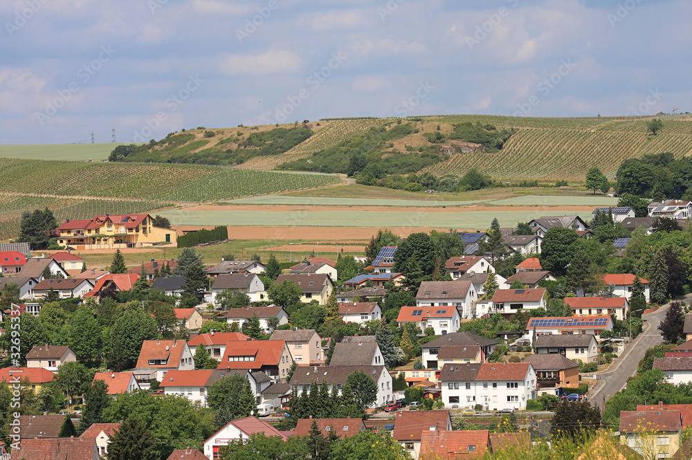 Obraz premium Weinbaugebiet Nahe