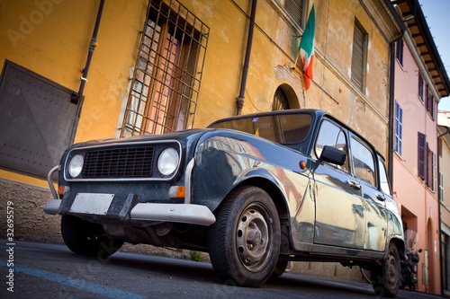 Old car on the street in Italy © prescott09