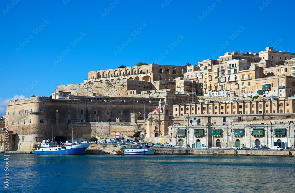 View of old Valletta