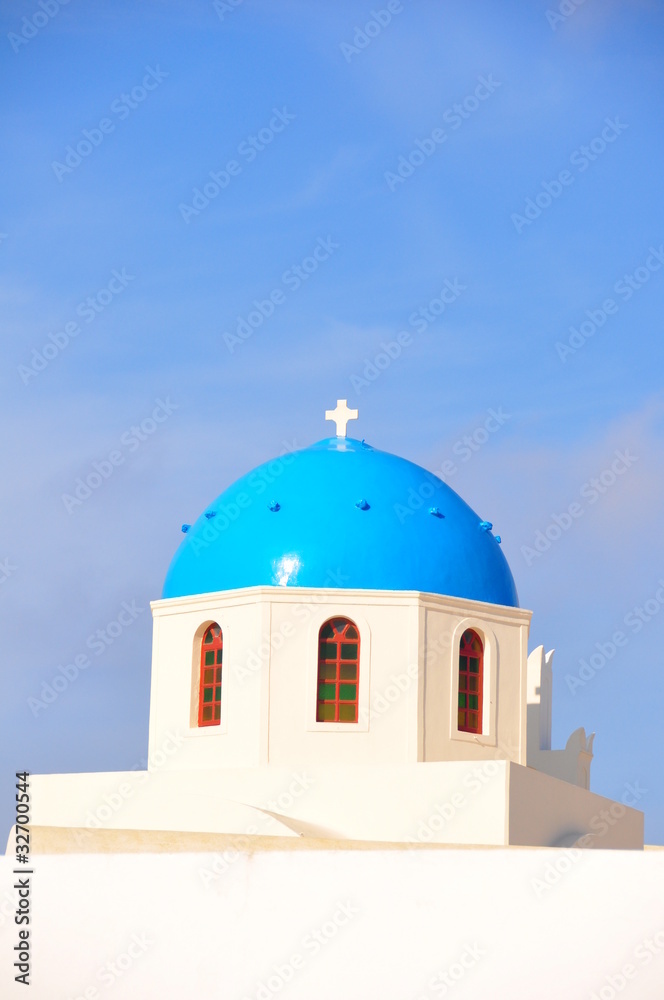 Oia church dome
