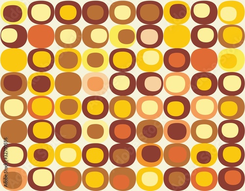 Retro seamless square pattern