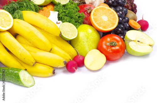 vegetables and fruits