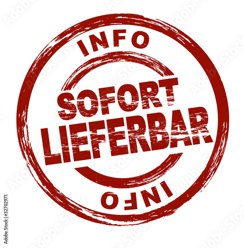 Sofort lieferbar / vektor photo