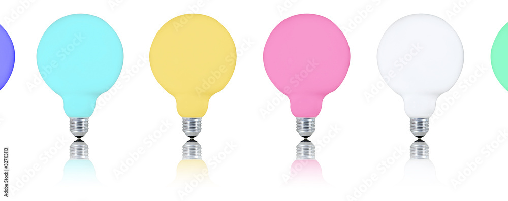 Multicolor bulb Multicolor bulb