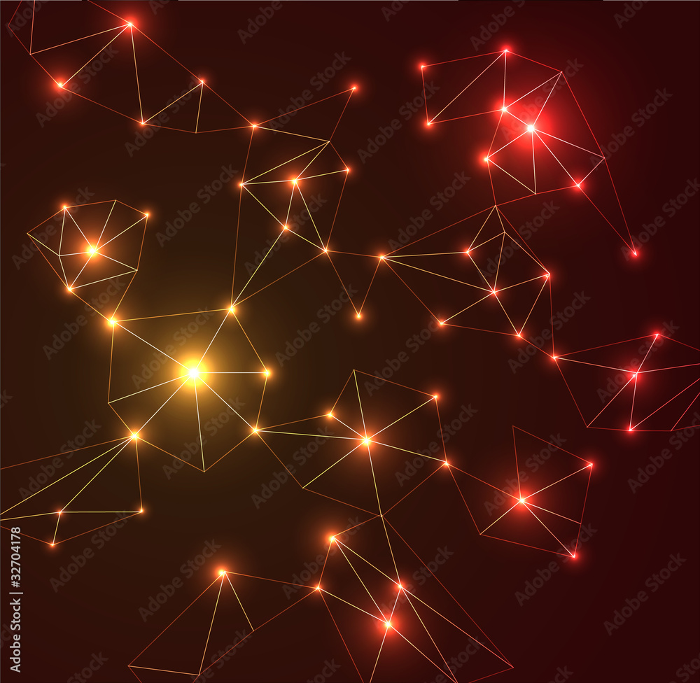 Fototapeta premium Vector Abstract colorful background