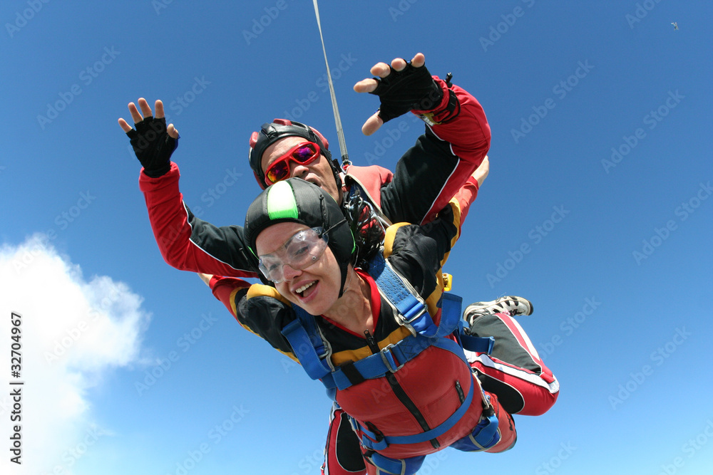 Skydiving photo