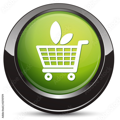 bouton panier e-commerce bio