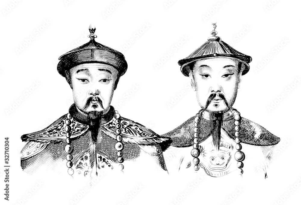 Obraz premium 2 Ancient Chinese - a