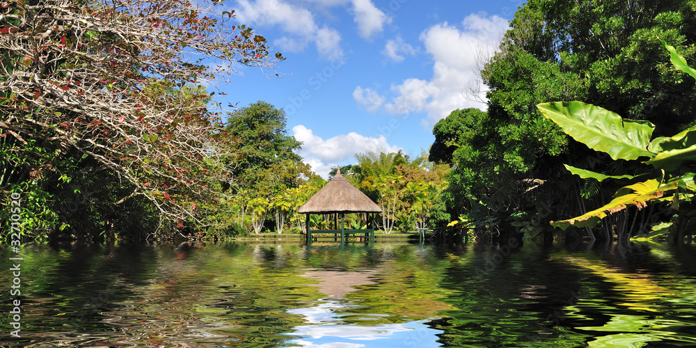 Obraz premium jardin botanique