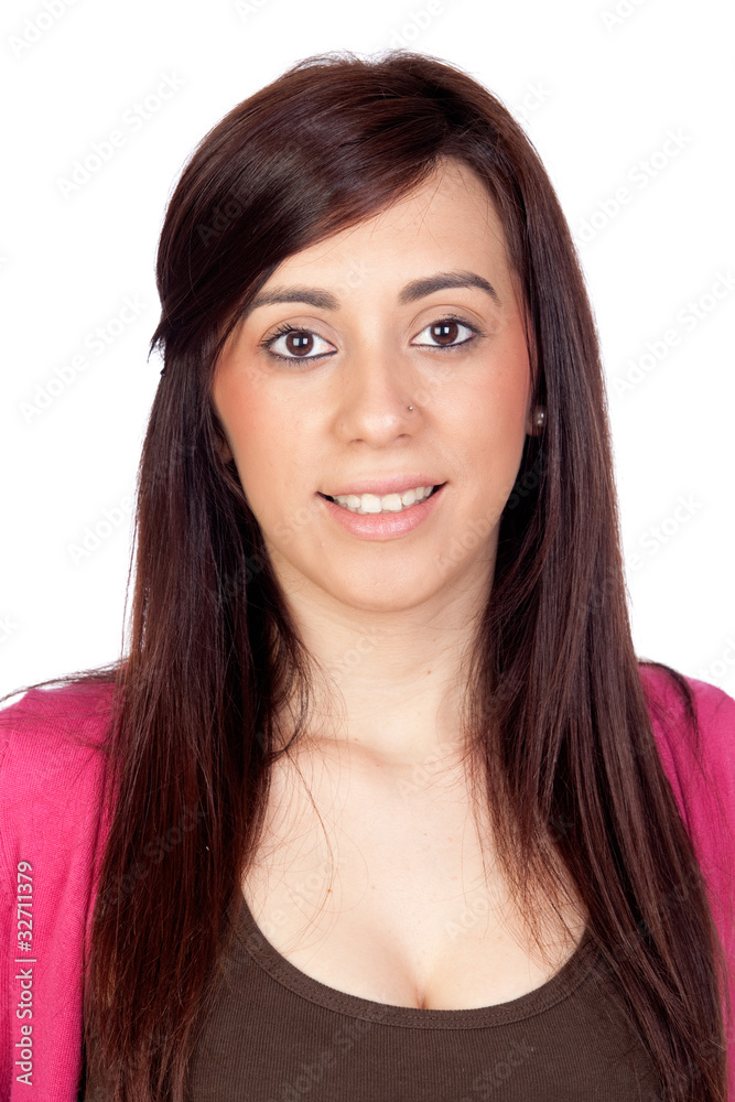 Beautiful brunette girl Beautiful brunette girl