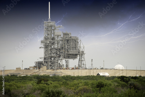 Fotografía Storm over Cape Canaveral