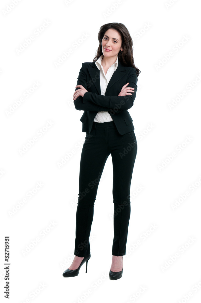 Happy smiling businesswoman Happy smiling businesswoman