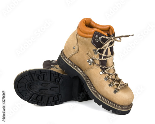 Hiking boots photo