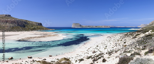 Fototapeta Naklejka Na Ścianę i Meble -  Gramvoussa island (panorama)