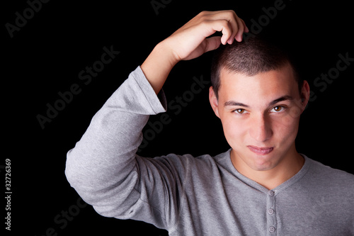 Scratching Head