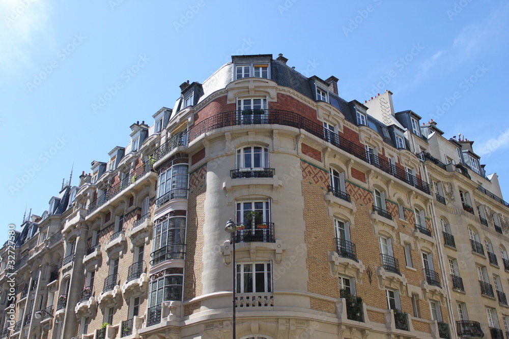 Immeuble du quartier du Luxembourg à Paris