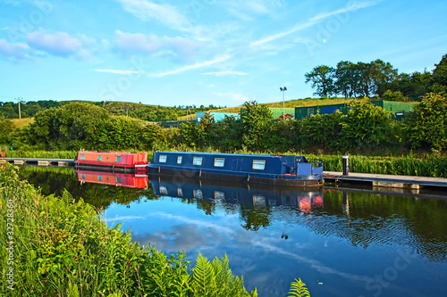 Forth and Clyde canal, Scotland photo