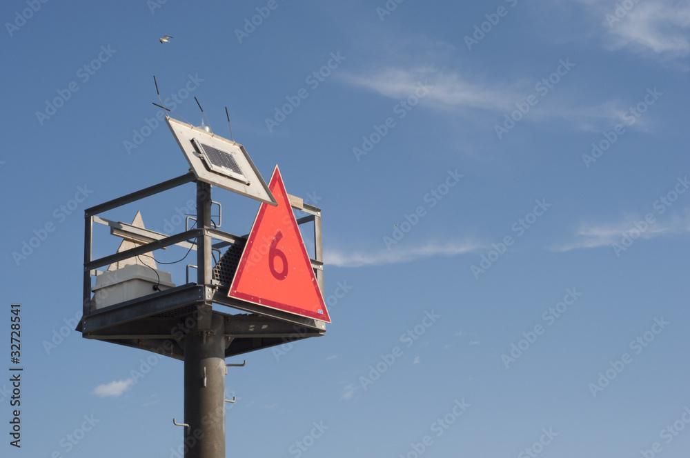 Red channel marker