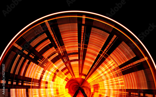 Giant Wheel at Night