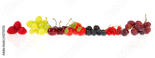 Garland from fruit