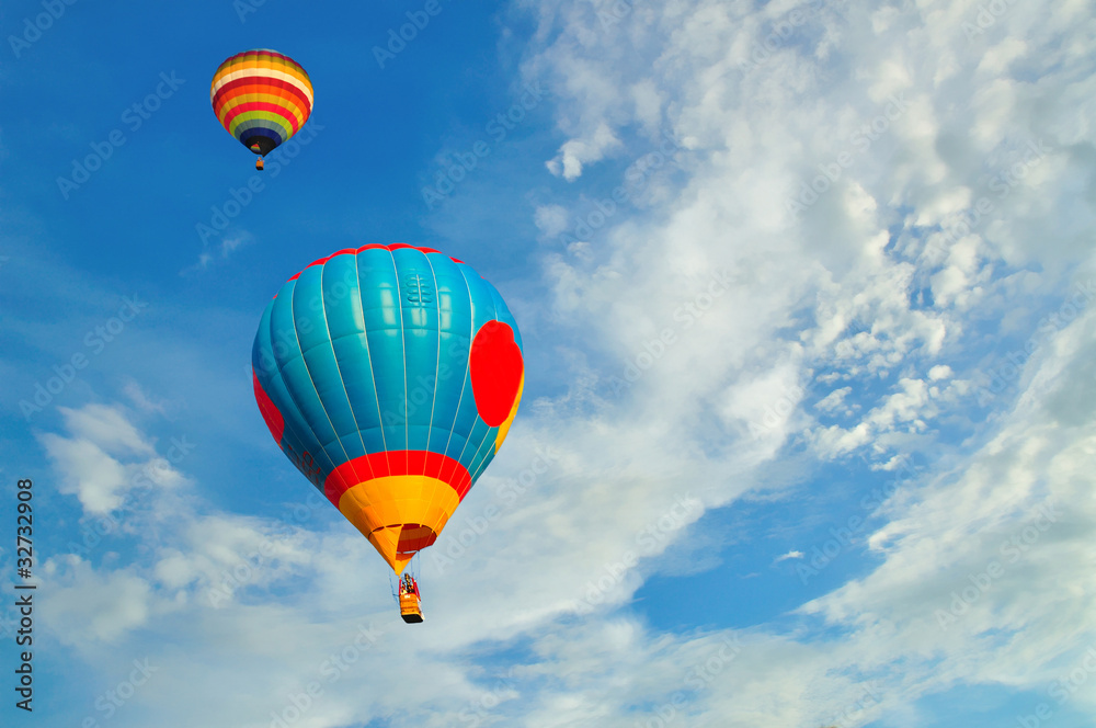 Fototapeta premium Balloon with blue sky