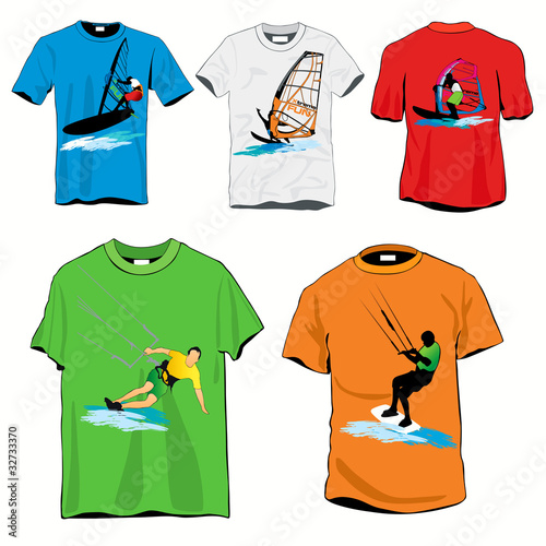 Surfers t-shirts set