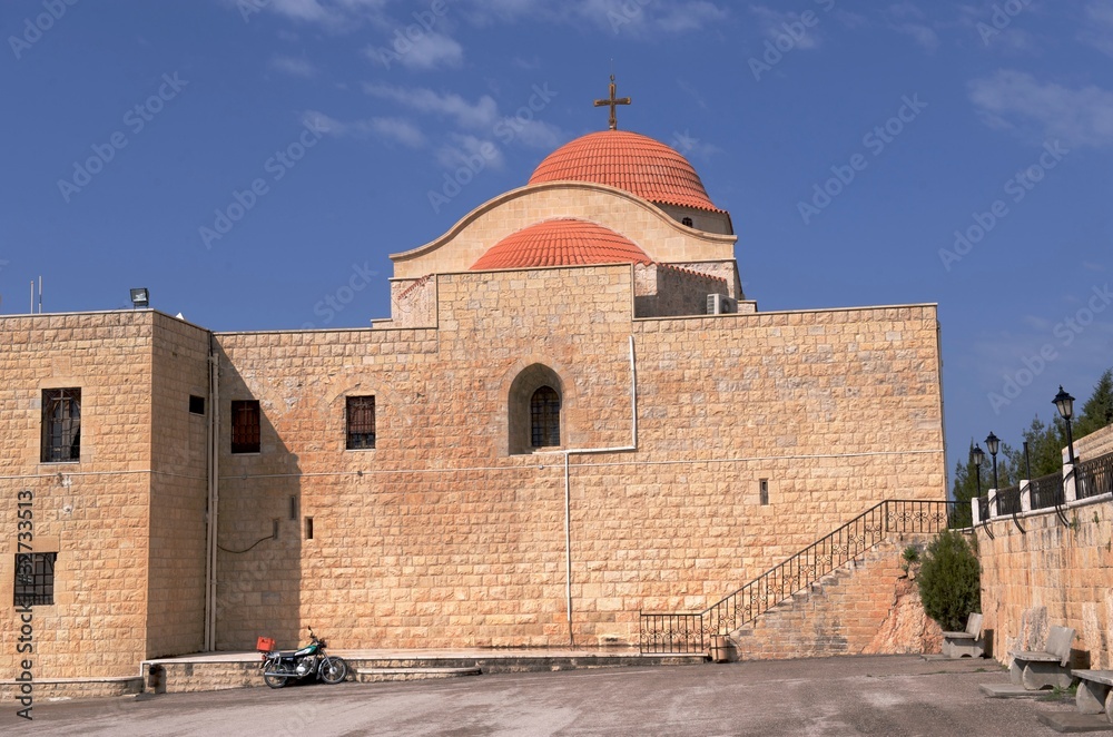 Obraz premium Saint George Monastery or Deir Mar Jirjis