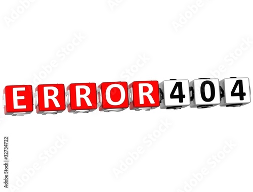 3D Error 404 Crossword