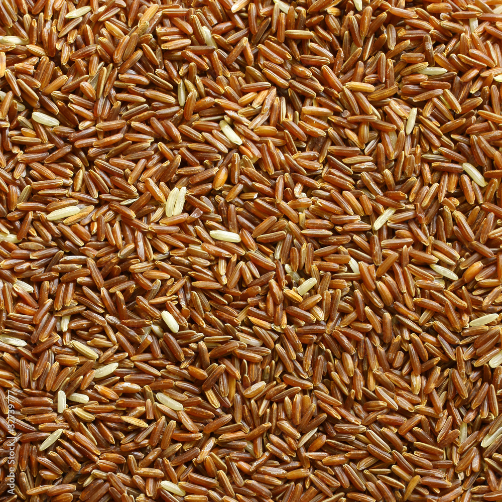 Background Grain brown rice