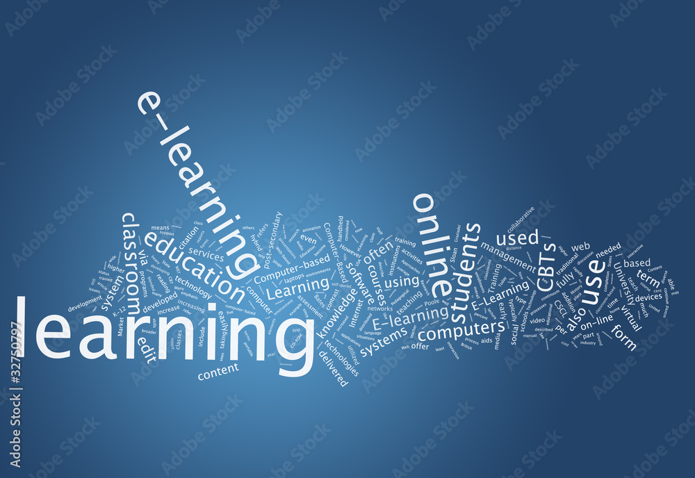 Naklejka premium Word Cloud 