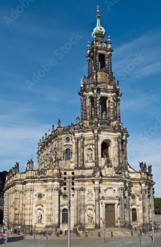 Hofkirche in Dresden bei Tag