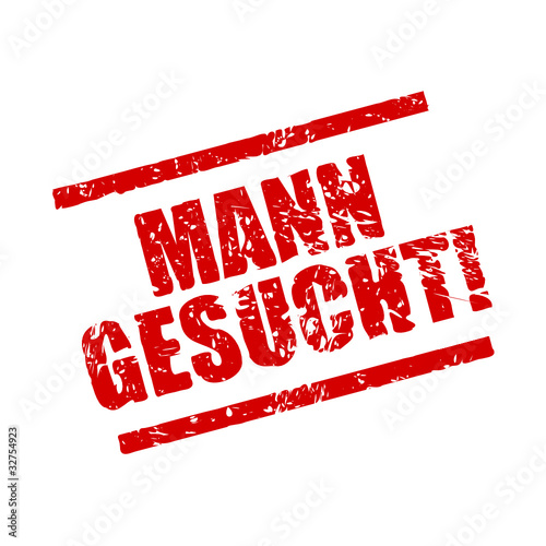 stempel striche mann gesucht! I
