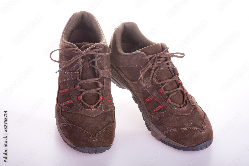 Sports footwear, isolated, on a white background Sports footwear, isolated, on a white background