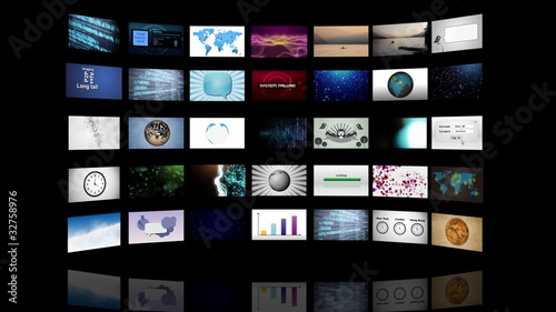 Monitor wall
