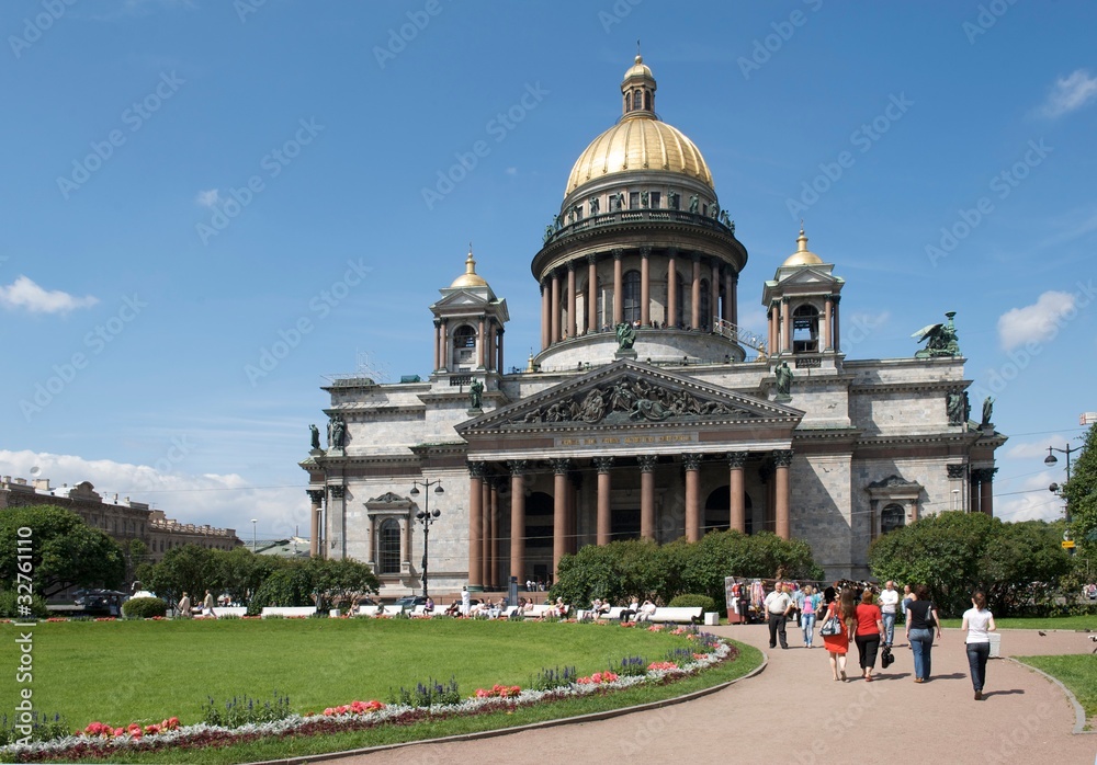 St Issacs Cathedral in St Petersburg
