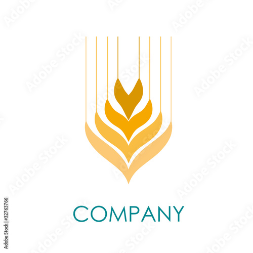 Logo wheat # Vector